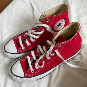Red chuck converse